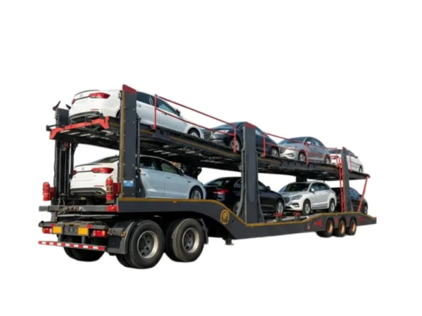 Double deck car carrier trailer 60T-150T 2-4 Axles