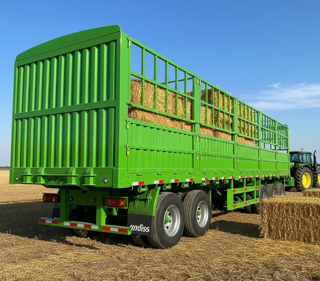 Fence Semi Trailer | 2-4 Axle 60T-150T Cargo Trailer