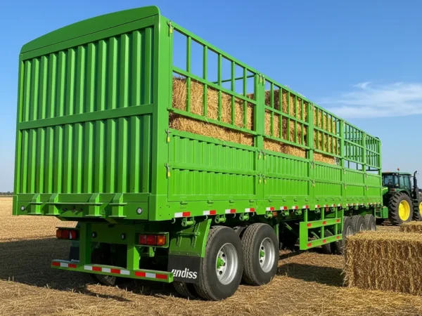 Fence Semi Trailer | 2-4 Axle 60T-150T Cargo Trailer