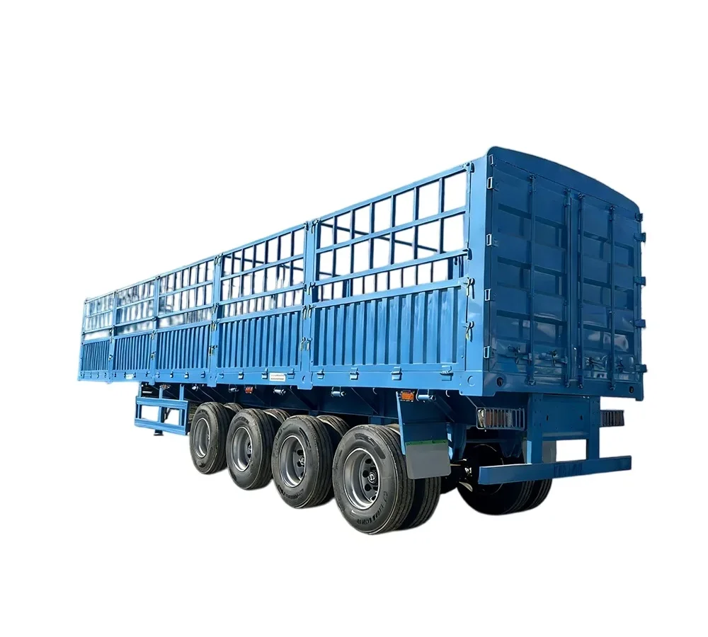 Fence semi trailer 40-120 Ton 2-4 Axle Livestock
