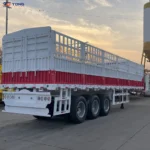 Fence semi trailer 40-120 Ton 2-4 Axle Livestock gallery 6