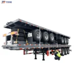 Flatbed Semi Trailer 30 Ton Payload 2-6 Axle Options gallery 2