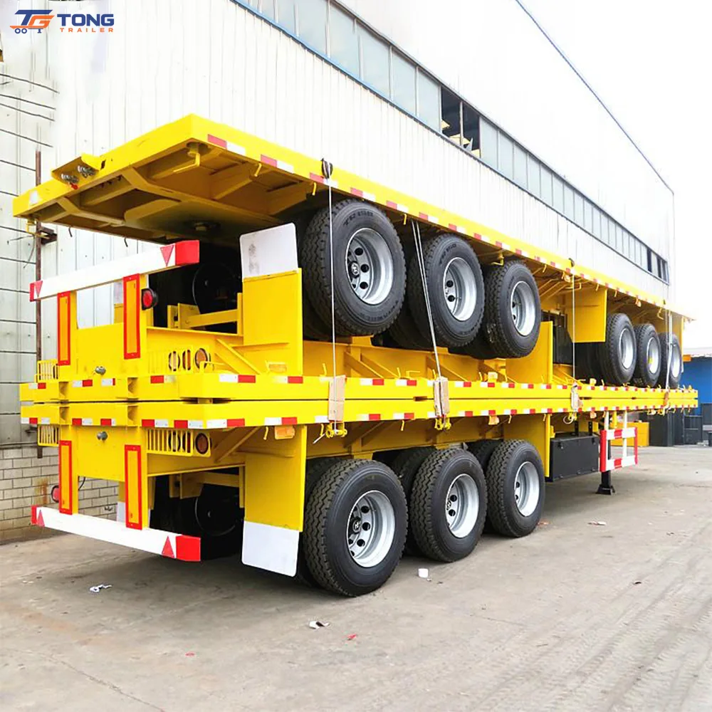 Flatbed Semi Trailer, 30T+ Payload, 2-6 Axles gallery 4