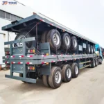 Flatbed Semi Trailer 30T Payload for Sale gallery 5