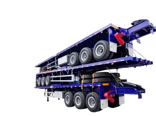 Flatbed Semi Trailer 30T Payload for Sale
