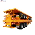 Flatbed Semi Trailer 6 Axle 30T Heavy Duty Hauler gallery 1
