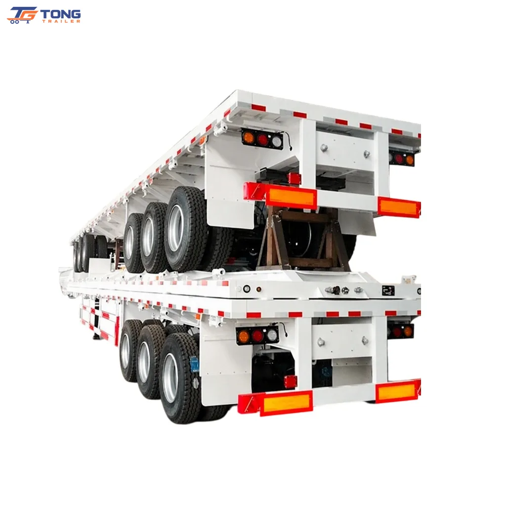 flatbed semi trailer for sale - 30000 kg, 2-6 axles gallery 1