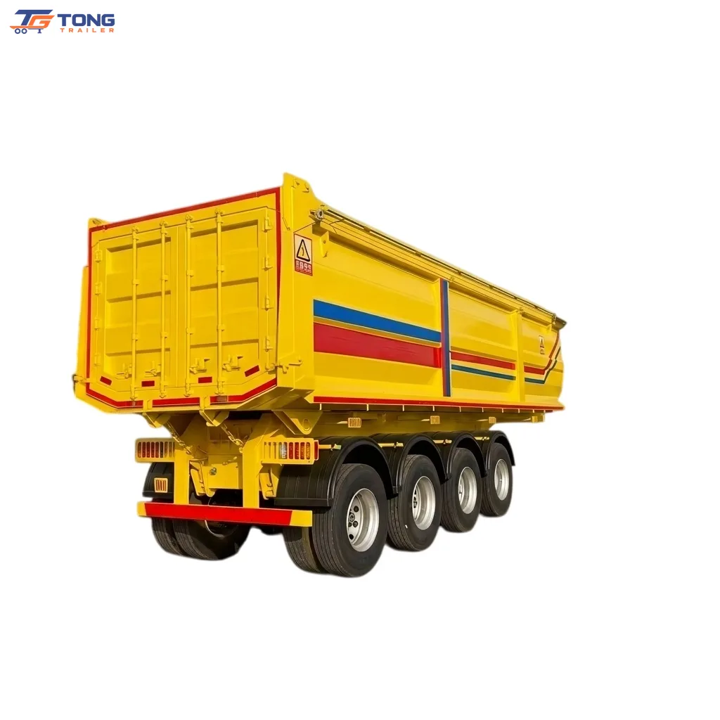 Heavy Duty Dump Semi Trailer | 30T+ 2-4 Axle Tipper gallery 1