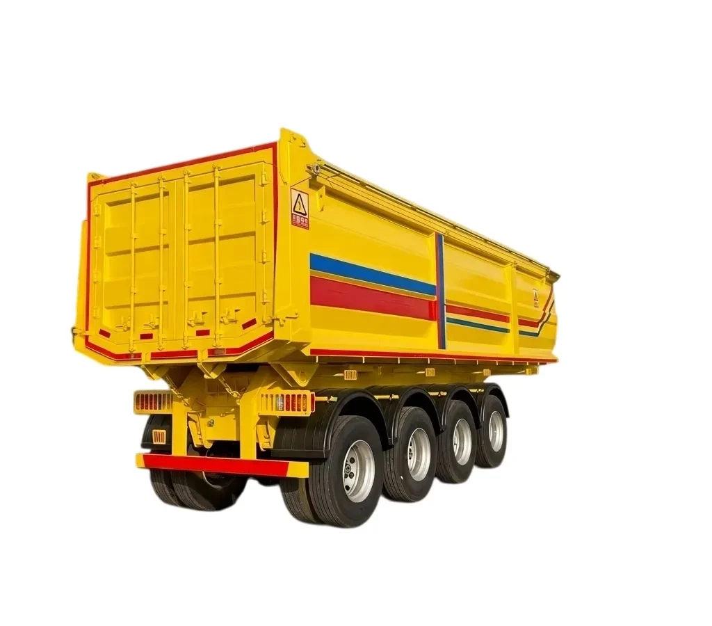 Heavy Duty Dump Semi Trailer | 30T+ 2-4 Axle Tipper