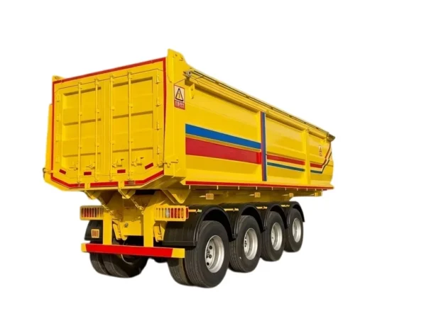 Heavy Duty Dump Semi Trailer | 30T+ 2-4 Axle Tipper