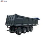Heavy Duty Dump Semi Trailer Over 30000 kg Payload gallery 1