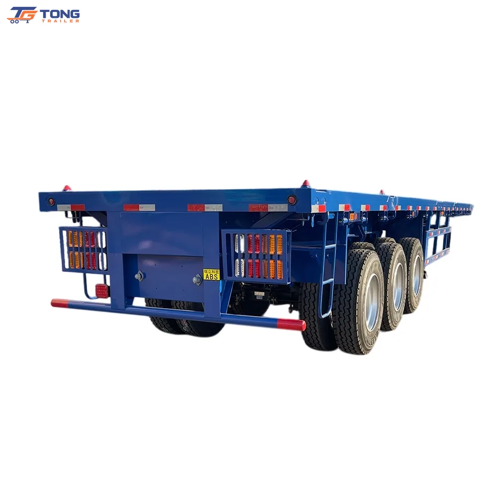 Heavy Duty Flatbed Semi Trailer | 30T+ Payload Steel Deck gallery 1