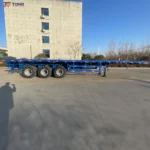 Heavy Duty Flatbed Semi Trailer for 30T+ Cargo Hauling gallery 4
