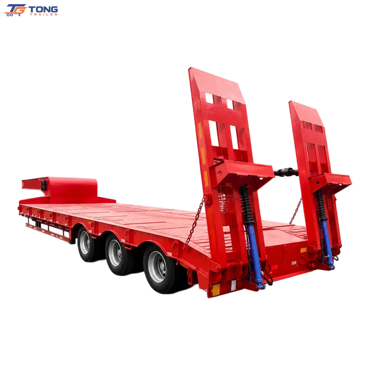 Heavy Haul Low Bed Semi Trailer | 3 Axle 60T-150T gallery 1