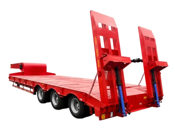 Heavy Haul Low Bed Semi Trailer | 3 Axle 60T-150T