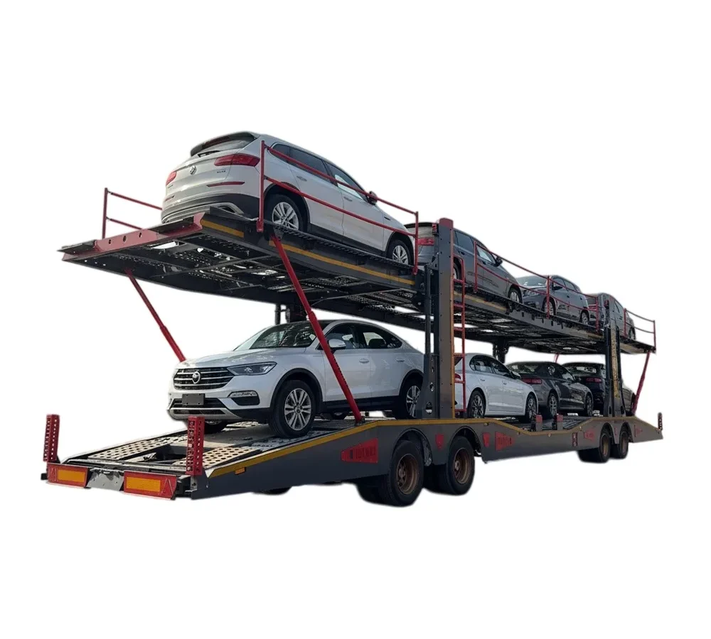 Hydraulic Car Carrier Semi-Trailer 2 Axle 60T-150T for Sale