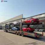 Hydraulic Car Carrier Semi-Trailer 2 Axle 60T-150T for Sale gallery 2