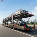 Hydraulic Car Carrier Semi-Trailer 2 Axle 60T-150T for Sale gallery 5