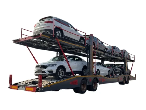 Hydraulic Car Carrier Semi-Trailer 2 Axle 60T-150T for Sale