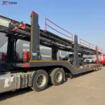 Hydraulic car carrier semi trailer 60-150T 2-4 axles gallery 5