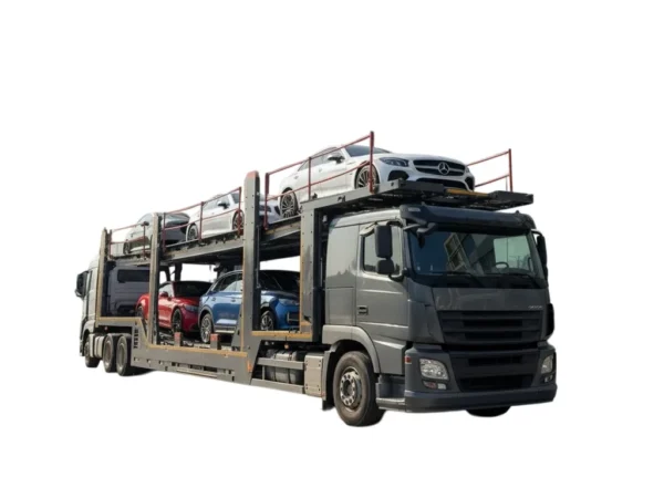 Hydraulic Double Deck Car Carrier Trailer 60T-150T