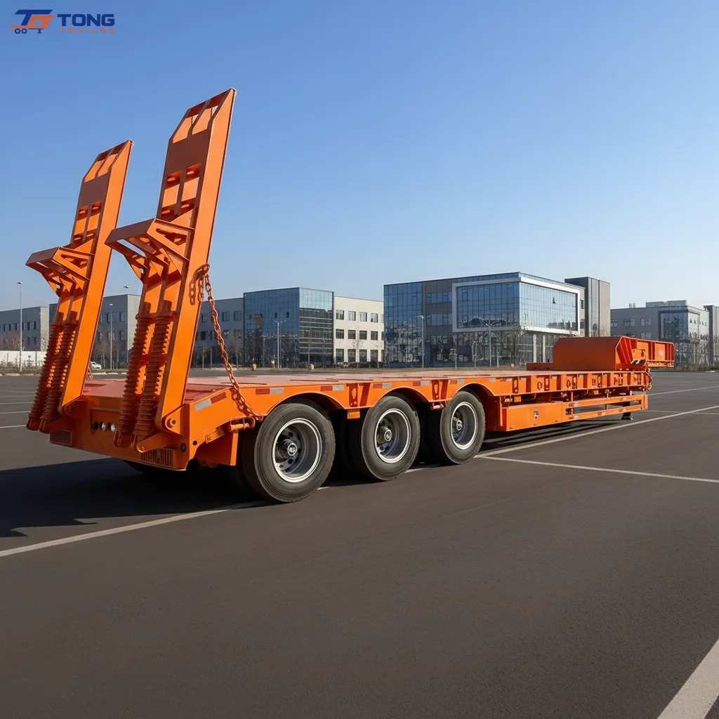 Hydraulic Removable Gooseneck Lowbed Trailer 60-150T gallery 3