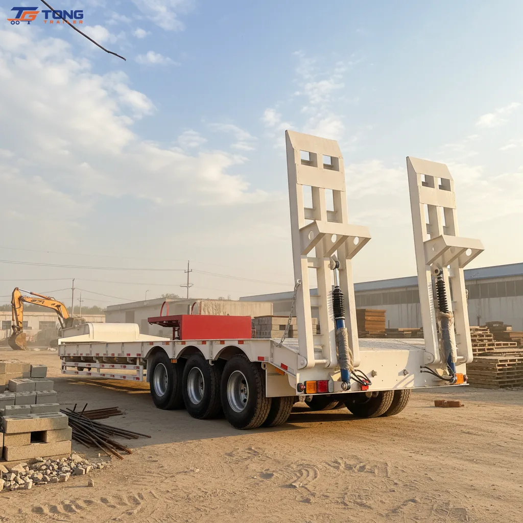 Hydraulic Removable Gooseneck Lowbed Trailer 60-150T gallery 4