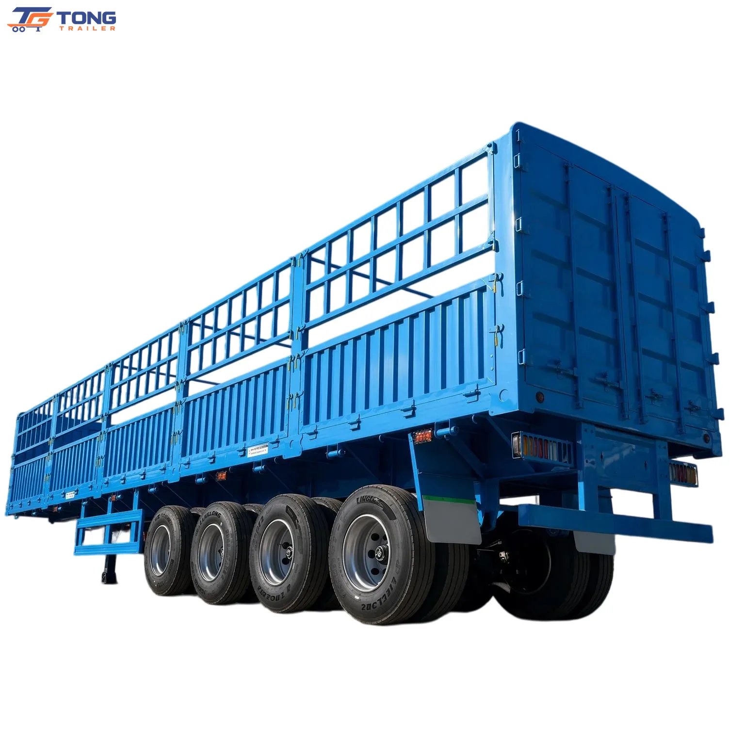 Livestock Semi Trailer 60-150Ton Multi Axle Steel gallery 1