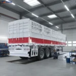 Livestock Transport Semi Trailer 3 Axle 60 Ton Steel gallery 2