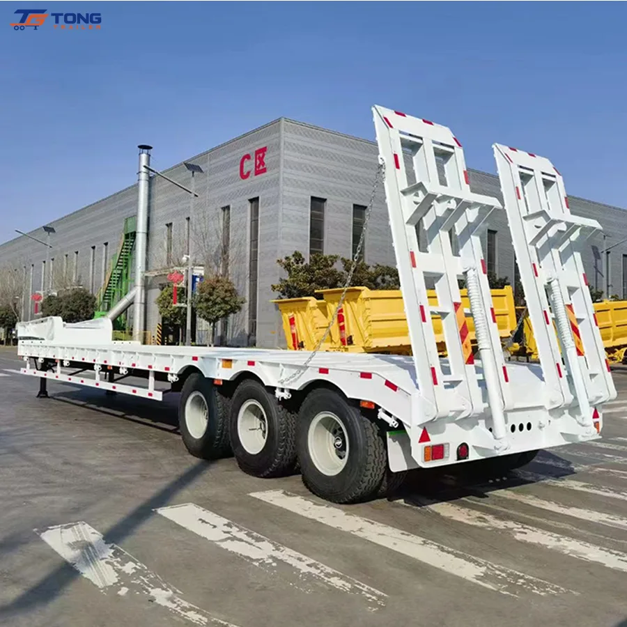 low bed semi trailer 100 ton 5 Axle gallery 3