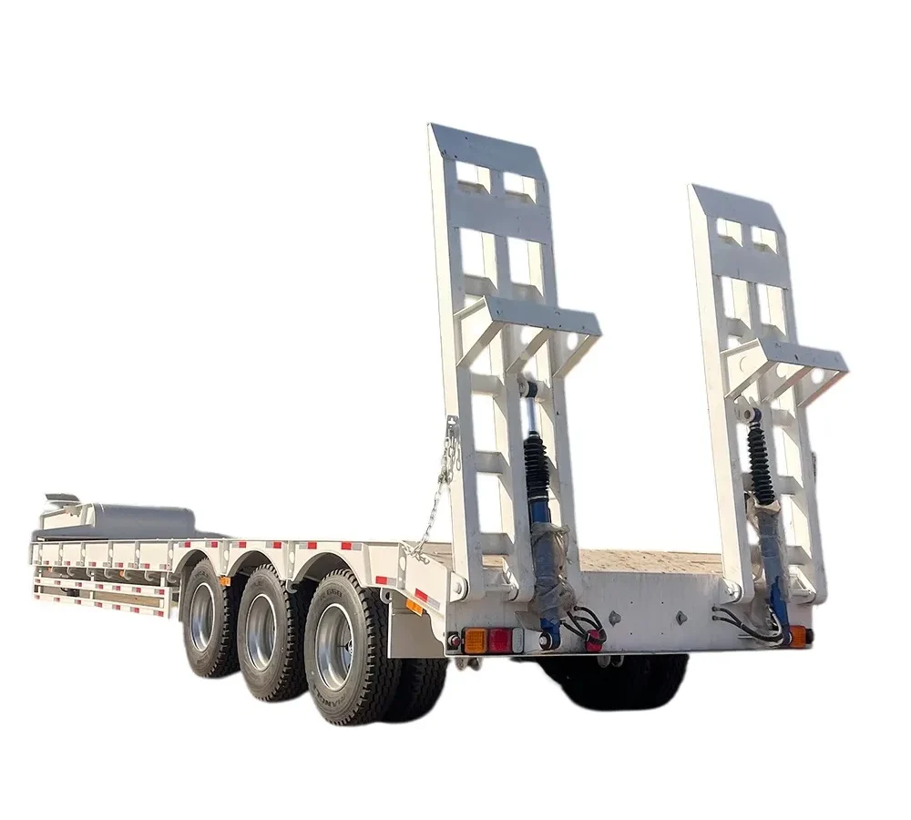 lowbed semi trailer 3-7 axles 60-150T