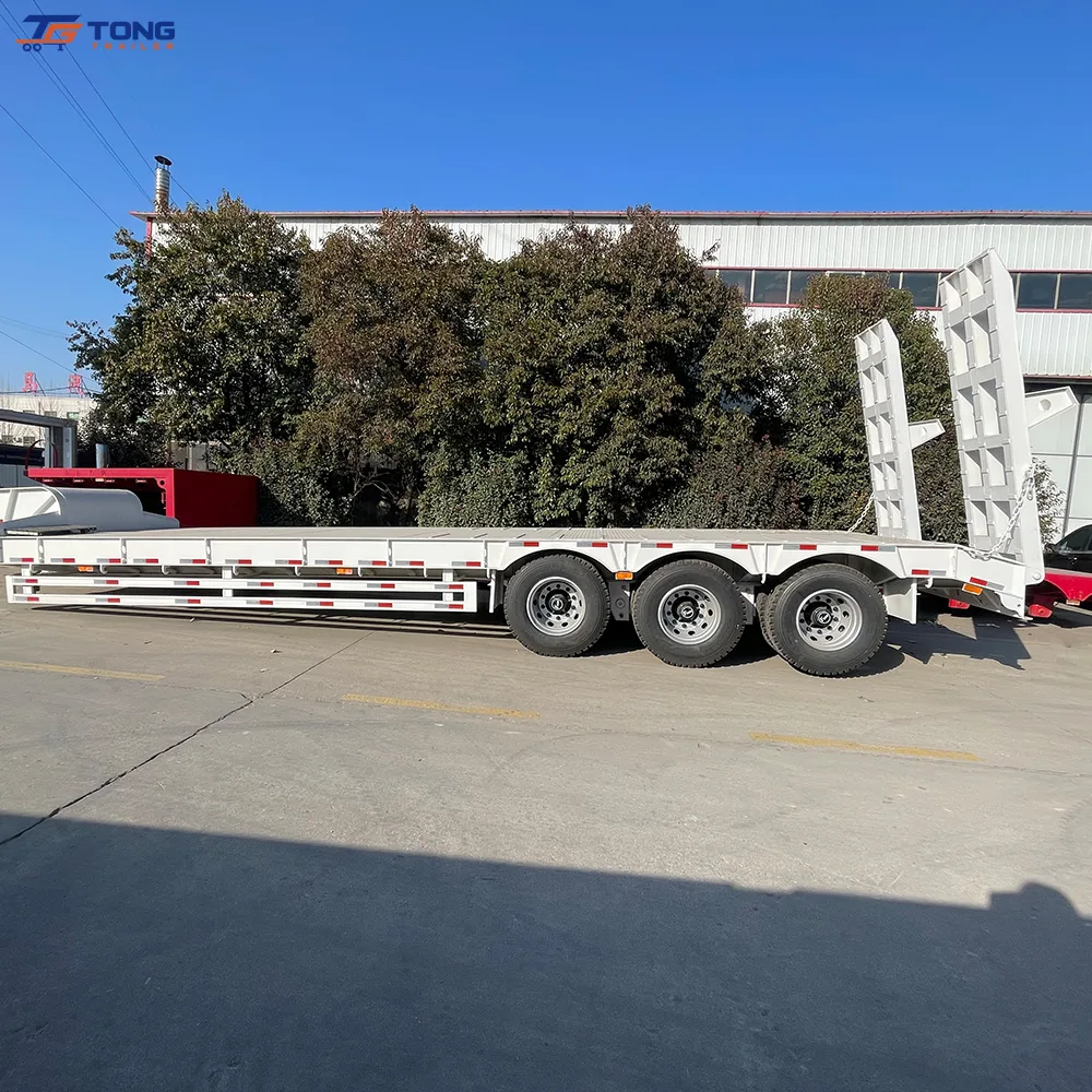 lowbed semi trailer 3-7 axles 60-150T gallery 2