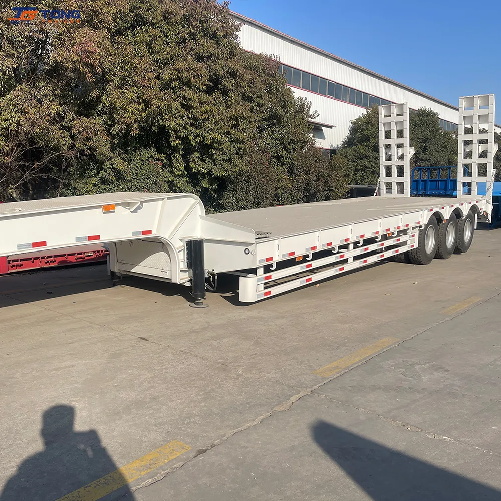 lowbed semi trailer 3-7 axles 60-150T gallery 3