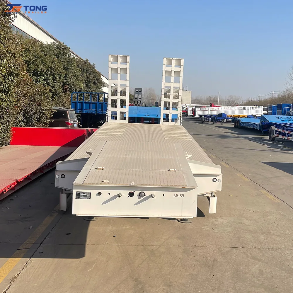 lowbed semi trailer 3-7 axles 60-150T gallery 4