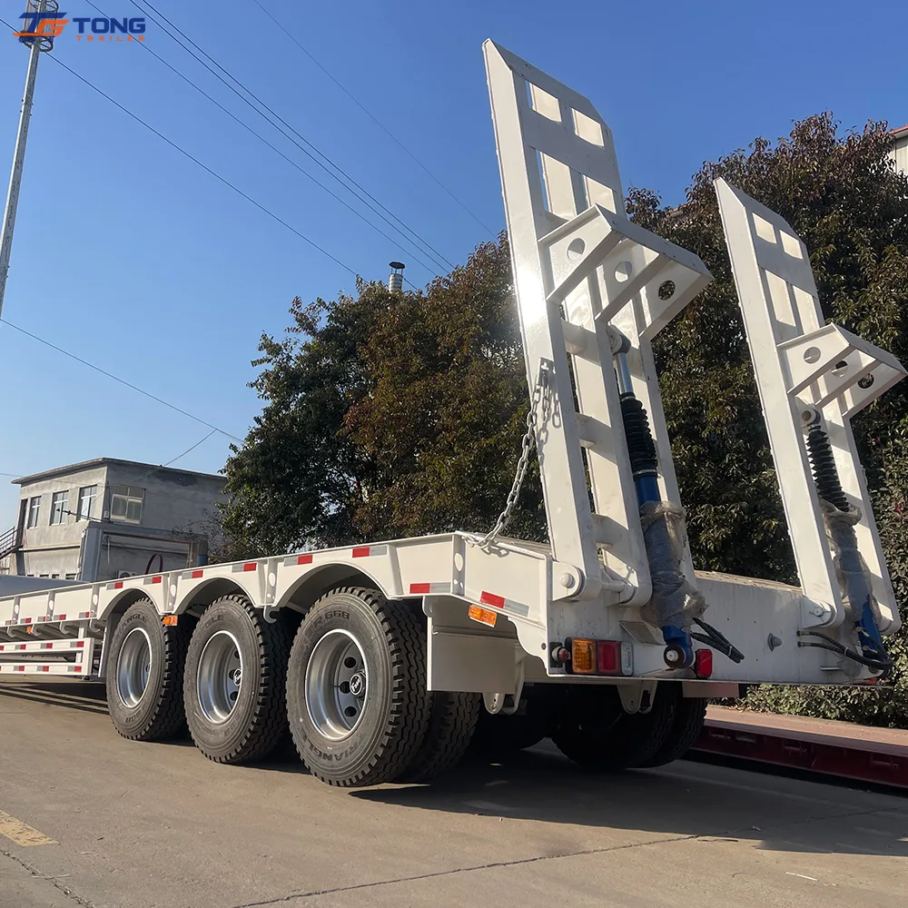 lowbed semi trailer 3-7 axles 60-150T gallery 5