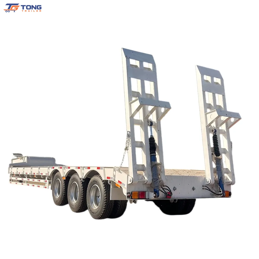 lowbed semi trailer 3-7 axles 60-150T