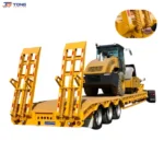Lowbed Semi Trailer 5 Axle 60T-150T Low Loader gallery 1