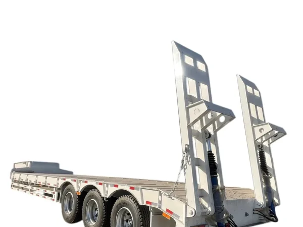 Lowbed Semi Trailer 60T-150T 5 Axle Low Loader
