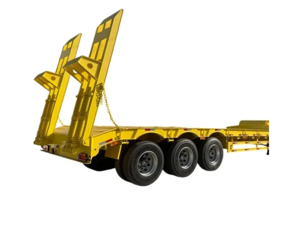 Multi Axle Lowbed Semi Trailer for 60-150T Payload