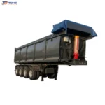 Rear Dump Semi Trailer 30000kg Steel Tipper Trailer gallery 1