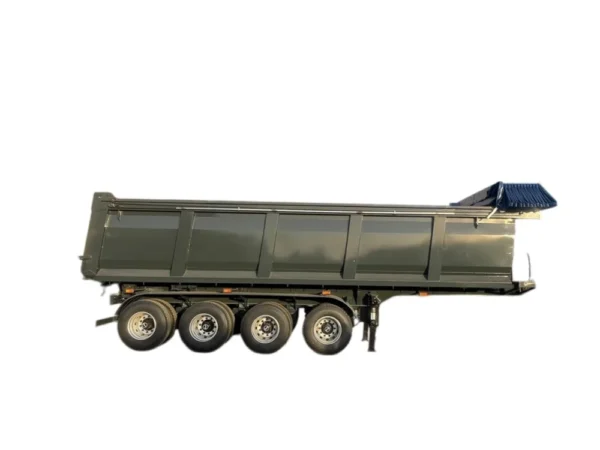 Rear Dump Semi Trailer | 30T+ Steel Tipper Trailer