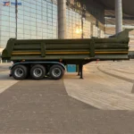 Rear Dump Semi Trailer 80 Ton - 2/3/4 Axle Steel Tipper gallery 2