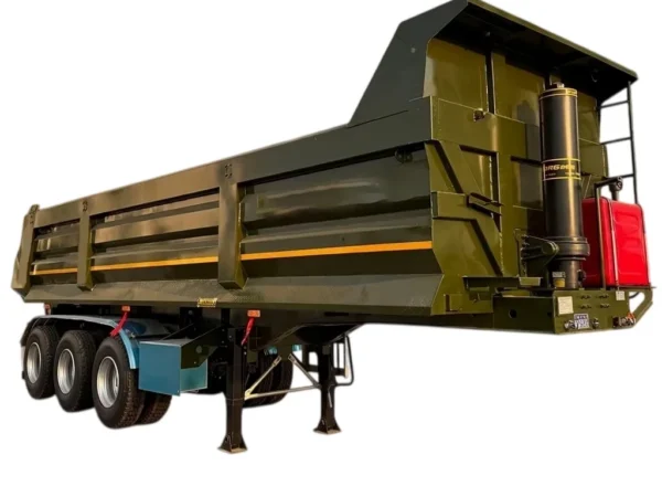 Rear Dump Semi Trailer 80 Ton – 2/3/4 Axle Steel Tipper