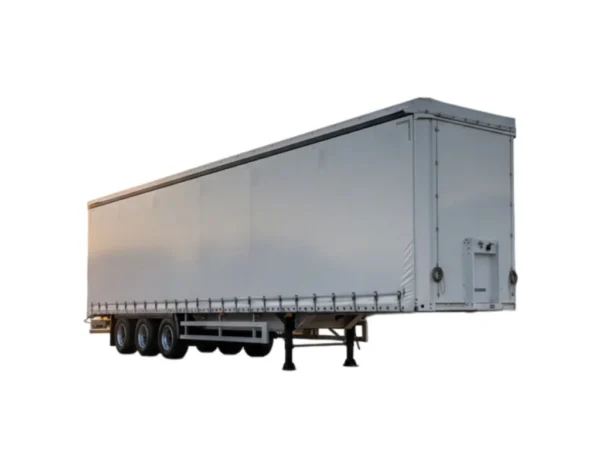 Side Curtain Semi Trailer 60T-150T Payload