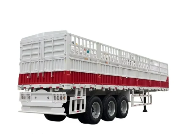 Side Wall Semi Trailer 3/4/5 Axle 60-150T Custom Cargo Truck