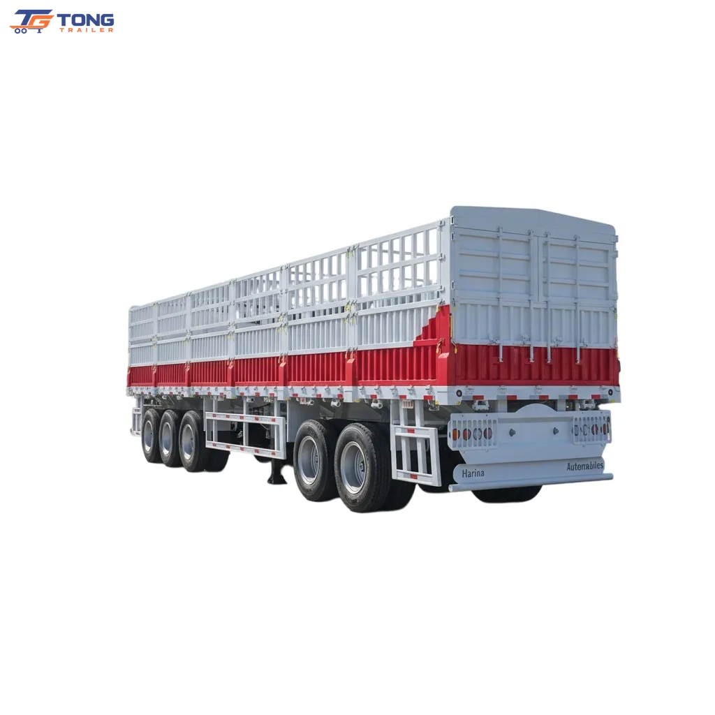 Side Wall Semi Trailer | 60-150T 2-5 Axle Steel gallery 1