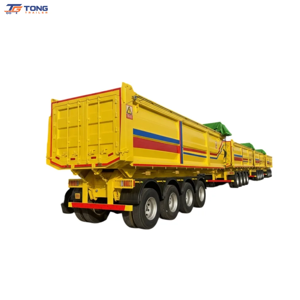 Tipper Dump Semi Trailer | 2-5 Axle 30000kg Payload gallery 1