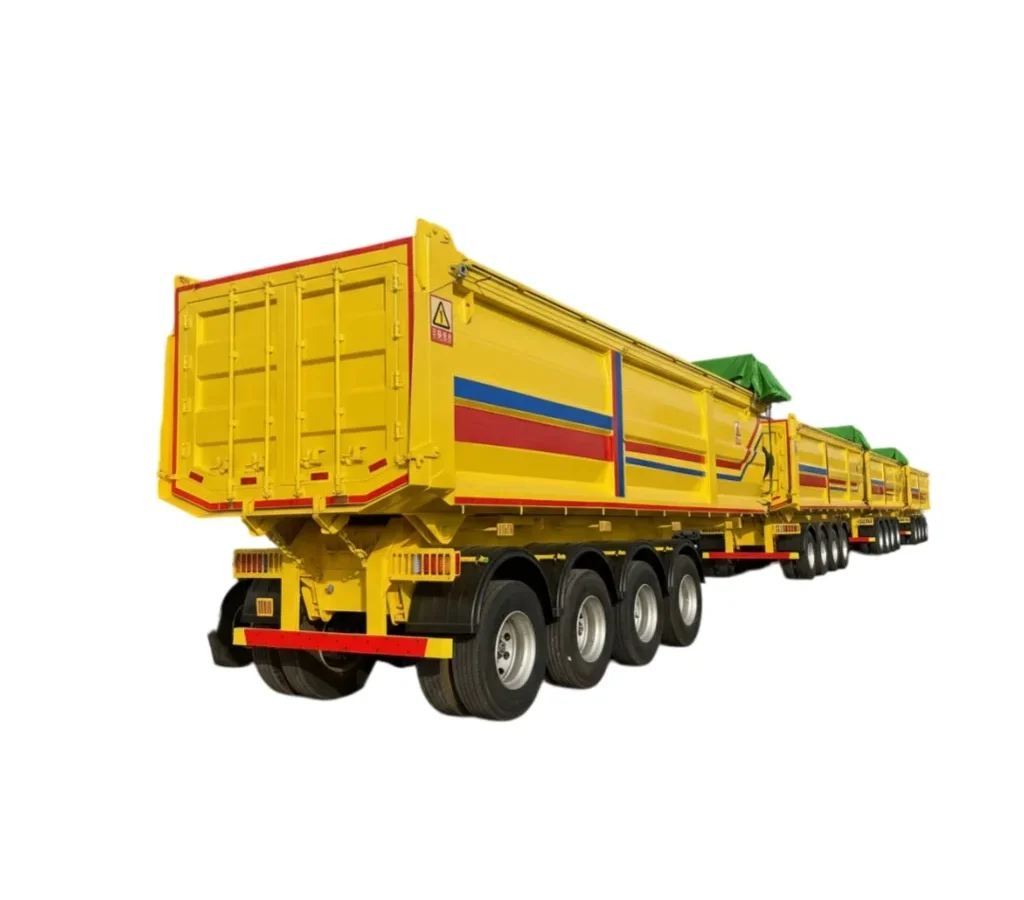 Tipper Dump Semi Trailer | 2-5 Axle 30000kg Payload