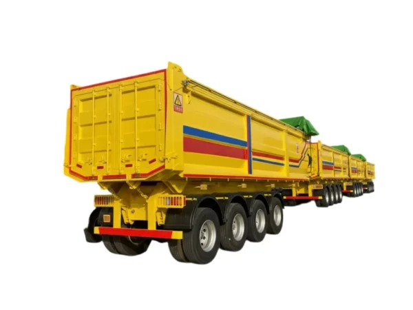 Tipper Dump Semi Trailer | 2-5 Axle 30000kg Payload