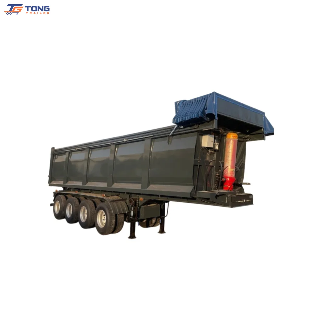 Tipping Semi Trailer | 30T+ Steel Rear Dump, 2-6 Axles gallery 1